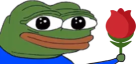 PeepoGladRose Twitch emote