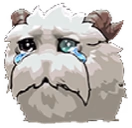 PoroSad Twitch emote